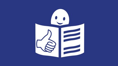 Europäisches Logo für Leichte Sprache vom Verein Verein Inclusion Europe